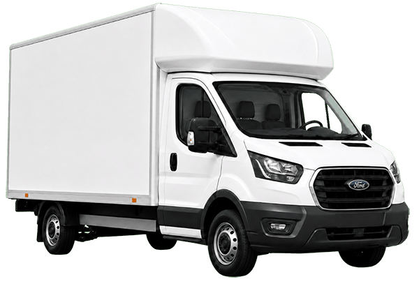 Dorking self-drive hire vehicle parked for collection